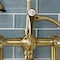 Aqua Vintage Deck Mount Clawfoot Tub Faucet, Brushed Brass AE103T7WLL - alternate 5
